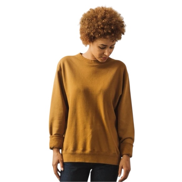 Lady White Co. Other - Lady White Co 44 Fleece Sweatshirt Tobacco Brown USA Made 100% Cotton XL Unisex